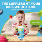 Probiotics for Kids + Prebiotics to Support Digestive Health - 6 Billion+ CFUs of Kids Prebiotic and Probiotic to Help Support Immunity & Digestion - Made in the USA, 30 Kids Probiotic Chewables