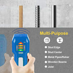 Stud Finder Wall Scanner Wood and Metal Detector Sensor for 3/4 inch Thickness Wall (ST102-Blue)
