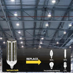 200W LED Corn Light Bulb 4 pack,(2000W Equivalent )Commercial Grade 30500LM DayLight 5000K E26/E39 Medium Mogul Base LED Lamp,Large Area Lights For Outdoor Indoor Garage Warehouse Factory Bay Light