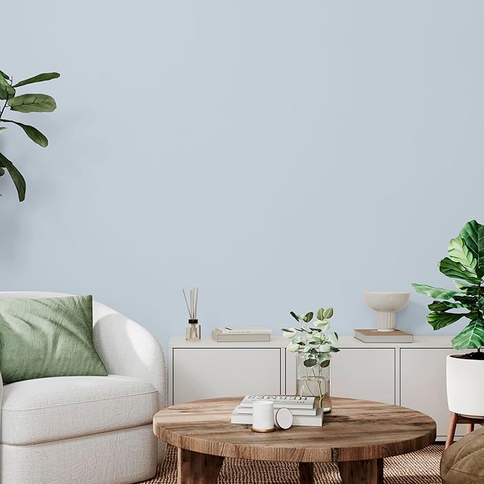 Rust-Oleum Color Spark Interior Paint and Primer in One, Eggshell, Up in the Clouds, 1 Gallon