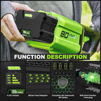 XAVITO Replacement for Greenworks 80V Battery 3000mAh, Compatible with Greenworks 80V Power Tool, New Upgraded 3X Longer Runtime, Replace for Greenworks Pro 80V Battery GBA80200 GBA80300