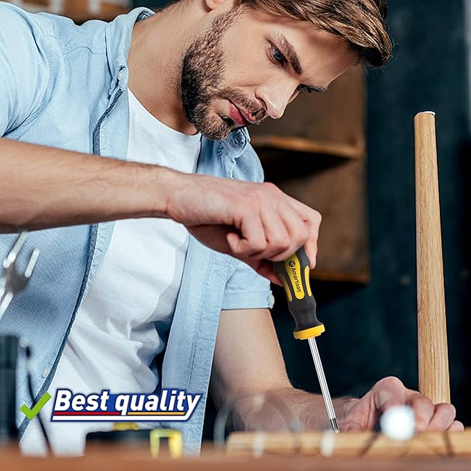 Magnetic Screwdrivers Set with Case, Amartisan 43-piece Includs Slotted, Phillips, Hex, Pozidriv,Torx and Precision Screwdriver Set, Magnetizer Demagnetizer Tools, Tools for Men