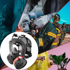 RANKSING Reusable Respirator Full Gas Mask Full 6800 with Filters for Dust, Asbestos, Chemicals while Painting, Spraying