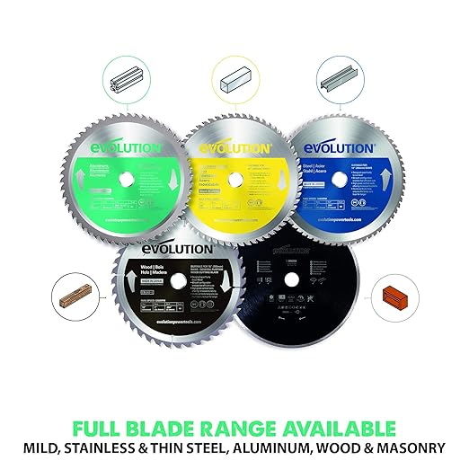 Evolution Power Tools 10BLADEAL Aluminum Blade, 10", Mitre Saw