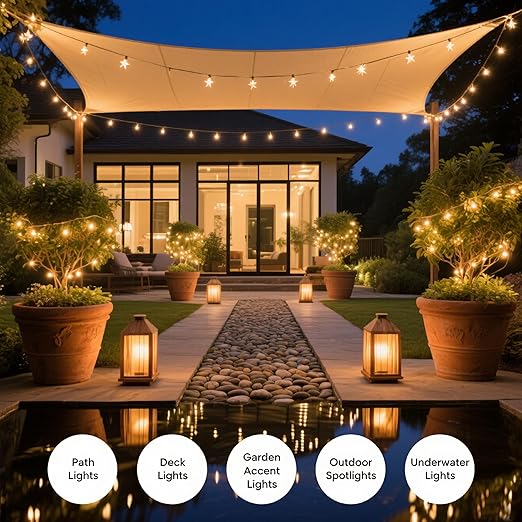 Low Voltage Landscape Lighting Cable 18/2 SPT-1W Bulk Lamp Cord 300-Volt 18-Gauge 250-feet Spool White UL Listed