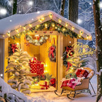 25 Pack Clear Christmas Light Bulbs, E12 Candelabra Base, 5 Watt for String Lights, Replacement C7 Incandescent Bulbs