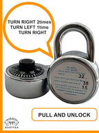 Combination Locker Lock, 60 Pack, Digital Combination Padlock for Toolbox, School and Gym Locker, Employee and Case, Black