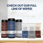 Swanky Stainless Steel Cleaner Wipes - Grime & Grease Remover Kitchen Cleaning Supplies - Clean & Shine, For Stove Top, Refrigerator, Sink, Oven, & Household Appliances - Canister, 600 Count