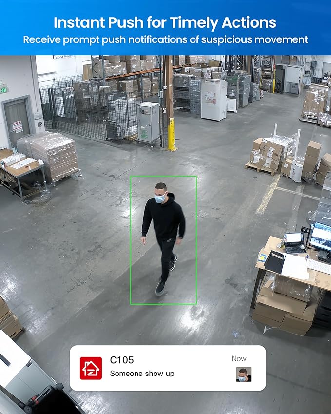 ZOSI 16CH 4K PoE Security Camera System,8pcs 8MP Outdoors Cameras,One-Way Audio,People Counting,Person/Vehicle Detection,Night Vision,16 Port 32CH NVR with 4TB HDD for Home Business 24/7 Recording