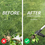 Walensee Upgraded Weed Puller, Stand Up Weeder Hand Tool, Long Handle Garden Weeding Tool with 5 Claws, Hound Weed Puller for Dandelion, Standup Weed Root Pulling Tool and Picker, Grabber (1 Pack)