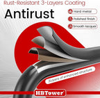 HBTower Step Ladder, Step Stool Foldable for Adults with Wide Anti-Slip Pedal, Lightweight 4 Step Ladders for Home