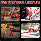 Upgrade 2-Pack 6.0Ah Batteries Replacement for Craftsman 20V Battery Compatible with Craftsman CMCB205 CMCB204 CMCB206 CMCB202 CMCB201 20V Cordless Power Tools