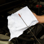 Arkwright Tshirt Box of Rags - 50 lb Box - Low Lint, Streak-Free Multipurpose Professional Cotton Cleaning Cloths for Stain, Paint, Wood, and Grease, White