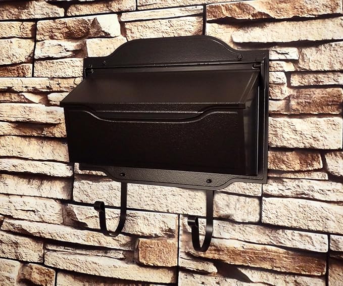 Special Lite Contemporary Horizontal Wall Mount Mailbox - Oil Rubbed Bronze Aluminum Mailbox for Wall Mount - SHC-1002-ORB