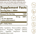 Solgar Chelated Zinc, 250 Tablets - Zinc for Healthy Skin - Supports Cell Growth & DNA Formation - Exerts Antioxidant Activity - Supports A Healthy Immune System - Non GMO, Vegan - 250 Servings