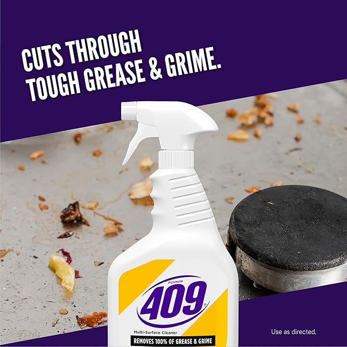 Formula 409 Multi-Surface Cleaner, Spray Bottle, Lemon Fresh, 32 Fluid Ounces, Pack of 3