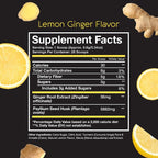 Pinch Magic Fiber | Prebiotic Fiber Supplement for Women & Men | Psyllium Husk Powder for Digestive & Gut Health Support | Keto, Vegan, Low Sugar Fiber Powder | USA-Made | Lemon Ginger, 28-Day Supply