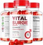 (2 Pack) Vital Surge, Vital Surge Gummies for Men Supplement, Vital Surge Gummies for Health, Vital Surge for Men, Vitale Surge,Vita Surge, Ital Source, Viral Surce Gummy para Hombres, 120 Gummies