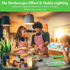 BUBO G9 LED Bulb 2700K Soft White 430 Lumens, 3W Equivalent 40W T4 G9 Halogen Replacement, 360°Beam Angle 120V Non-Dimmable No-Flicker G9 Light Bulbs for Crystal Chandelier Lighting, 10 Pack