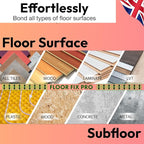 Precision 300ml from Floor-Fix Pro - Fix Loose Tiles - for Loose & Hollow Tiles, Wood, LVT & Laminate - Includes 1.9mm Syringe Tip - Adjustable to 6mm + Anti-Clog Performance (Pack of 12)