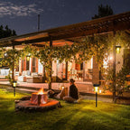 Solar Pathway Lights, 6 Pack 200 Lumens Super Bright Solar Lights Outdoor Waterproof with 2 Lighting Modes, Auto On/Off Outdoor Solar Lights for Yard, Walkway, Lawn, Driveway, Path,Outside