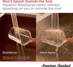 American Standard 1048804240 Aspirations Touchless Pull-Down Kitchen Sink Faucet, 1.8 GPM, Matte Black/Brushed Gold