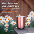 Ember Mug² Temperature Control Smart Mug 14oz - Rose Gold