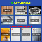 Gaffer Power Space Tape | Ultra Strong Double-Sided Nano Adhesive | Heavy-Duty, Removable & Clear for Walls, Crafts, Carpets & More | 16 Ft