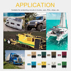 GLOSO Circuit Breakers E37 Auto (T1) Reset Low Profile ATC/ATO - (25A - 3 Pack)