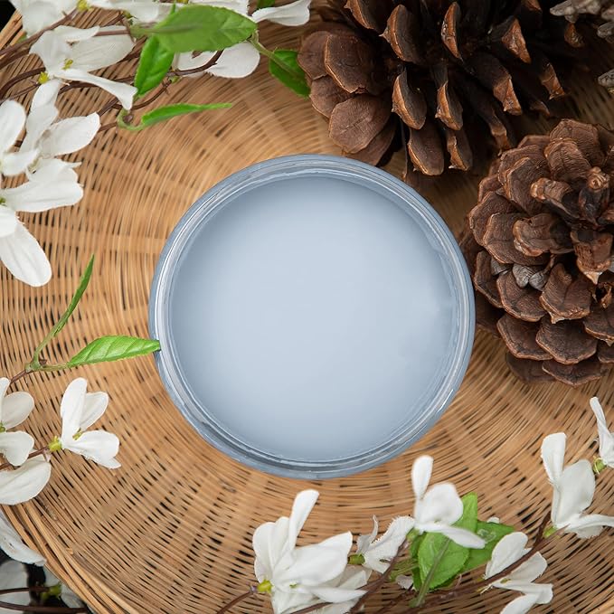 Dixie Belle Paint Company Chalk Finish Furniture Paint - Dusty Blue (32oz) - Matte Faded Denim Chic Chalk Mineral DIY Furniture Paint