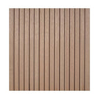 4ft Wide x 8ft High x 5/32in Thick White Oak Veneer Decorative Wall Flexible Tambour with 3/4in 30-Degree Groove Slats
