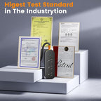 Short Extension Cord, 3 Outlets 3ft Extension Cord, 1875W Weatherproof Small Surge Protector, Mountable Small Extension Cord for Home, Outdoor, Travel.