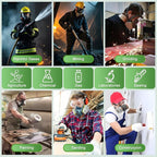 70PCS 5N11 Respirator Filter Cotton, Replacement Particulate Filter Cotton for 6200, 6502, 7502, 6800, and FF402 Series Respirator Mask, Respirator Filter Against Dust, Paint, Spray