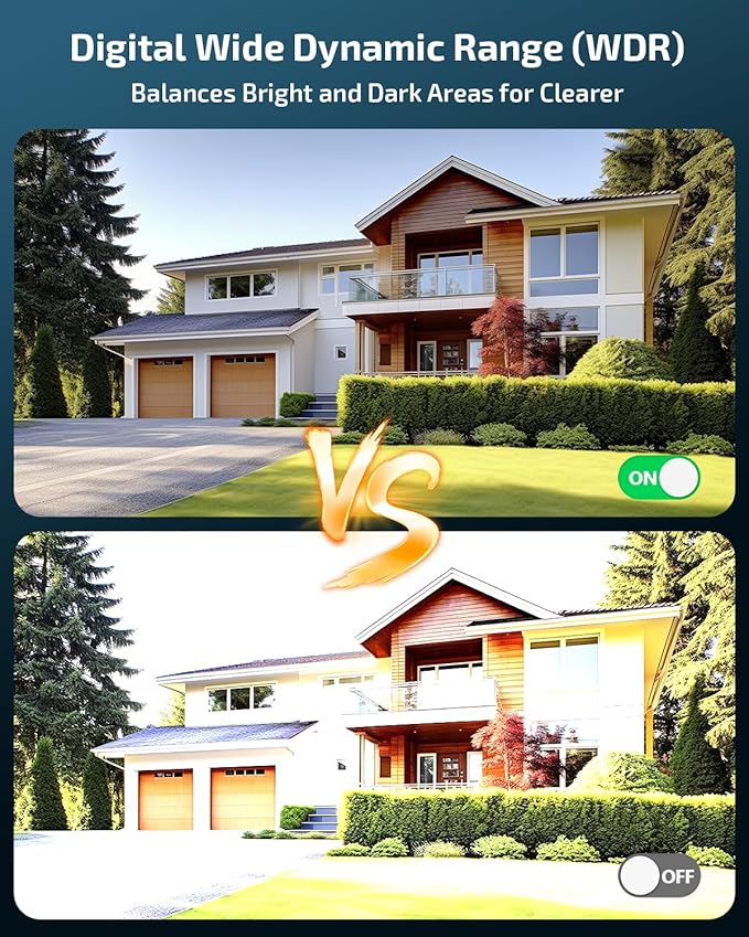 《130° Wide Angle & 4K Ultra HD》Wired Security Camera System Outdoor, POE IP Cameras with 8CH NVR Systems, Video Surveillance DVR Kits with PIR Motion Detection