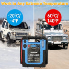 1800 Amp Jump Starter with Air Compressor, acetek Car Battery Jump Starter 260 PSI Tire Inflator, 20000 mAh 12V Auto Lead-Acid Battery Booster (Up to 6L Gas or 6L Diesel Engine) with LED Light & USB