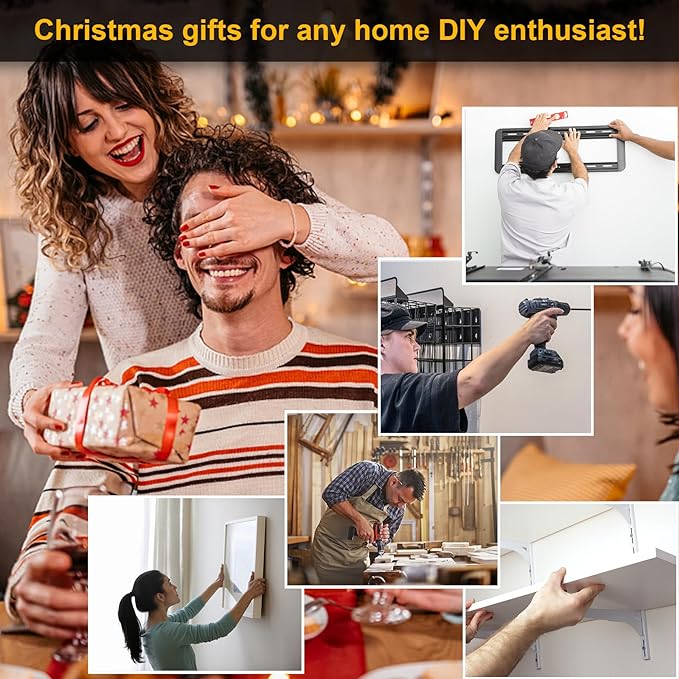 Stud Finder Wall Scanner - 5 in 1 Stud Finder Tool w/Microprocessor Chip and HD LCD Display, Stud Detector Beam Finders for the Center and Edge of Wood AC Wire Metal Studs Joist Pipe (Yellow Pear)