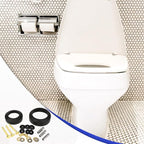 Universal Toilet Tank to Bowl Repair Kit Toilet Tank to Bowl Bolt & Gasket Hardware Kit for 2-Piece Toilet Seal American Standard Toilet Parts Toilet Repair Kit Inside Toilet Tank Replacement Kit