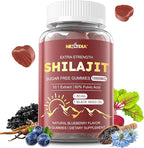 10,000mg Shilajit Gummies for Men & Women - Shilajit Pure Himalayan with Organic Beet Root, BCAA, Cordyceps Mushroom - 60% Fulvic Acid & 85+Trace Minerals Support Energy, Muscle, Immune & Brain, 1Pack