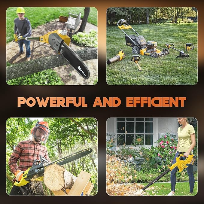 4-Pack 12000mAh Replacement for Dewalt 20V Max Battery, Lithium-Ion Long Lasting Power Compatible with Dewalt DCB203 DCB204 DCB205 DCB206 DCB207 DCD/DCF/DCG Series Cordless Tools