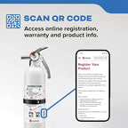 Kidde Fire Extinguisher for Boats, Single-Use 10BC