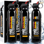 Fire Extinguisher for Home - Car Fire Extinguisher with Mount, Small A B C K Fire Extinguisher, Water-Based Fire Extinguishers for Car/House/Kitchen/Truck/Marine/Boat/Vehicle/utv/rv (3)