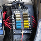 GLOSO Circuit Breakers E37 Auto (T1) Reset Low Profile ATC/ATO - (30A - 5 Pack)