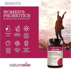 NatureWise Probiotics for Women - With Prebiotics and Cranberry - Vaginal, PH Balance, Digestive, Urinary Tract Support - 18 Unique Strains, 20 Billion CFU - 60 Capsules[2-Month Supply]