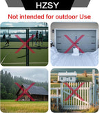 Combination Padlock 8 Pack, Fixed Dial Combination Padlock with Different Combinations, 2 in. Wide. Black Turntable, Lock for Gym & Locker, School, Toolbox, and More