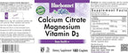 Bluebonnet Nutrition Calcium Citrate Magnesium Plus Vitamin D3 Caplets, Bone Health & Muscle Relaxation, Non GMO, Gluten, Soy & Milk Free, Kosher, White, Unflavored, 180 Count