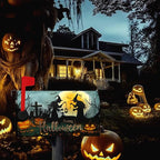 Halloween Witch Moon Mailbox Covers Magnetic 25.5 x 21 Inch Halloween Pumpkin Lanterns Seasonal Pattern Home Houses Mailbox Wraps Letter Box Cover Decorations Large Size for Outdoor
