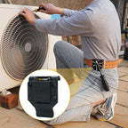 MELOTOUGH Magnetic Tool Holder Strong Magnetic Belt Clip for Screws,Nails,Wrench,Hammer,Pliers,Screwdriver,Trowel,Sockets - Fits Up to 2.7" Belt (Black)