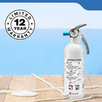 Kidde Mariner 5 Fire Extinguisher for Boats, Single-Use 5BC
