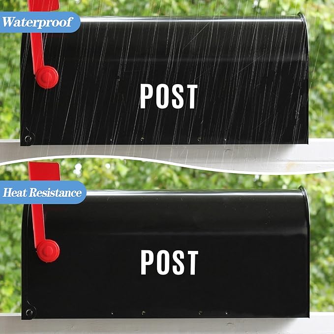 3402 PCS 42 Sheets Letter Stickers Small Mailbox Numbers and Letters Self Adhesive Vinyl Waterproof Alphabet Number Stickers for Mailbox Address,Scrapbooking,Cup, Sign,DIY Crafts Art (1 Inch,White)