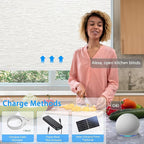 Motorized Blinds with Remote Cordless Automatic Motorized Shades Custom Blinds for Windows Smart Curtains Compatible with Alexa Google Home(Light Filtering Jacquard Beige,W45 x H72in)